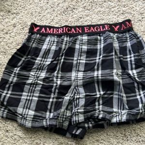 American Eagle Boxers, Medium (32-34), assorted colors and designs.
